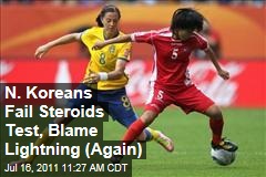 North korean women's soccer team steroids